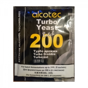 Турбо дрожжи спиртовые Alcotec Batch 200 Yeast 86 гр