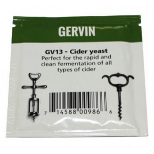 Дрожжи для сидра GERVIN GV13 "Cider yeast", 5 гр.