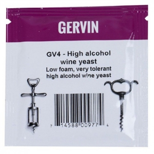 Винные дрожжи  GERVIN GV4 "High Alcohol Wine yeast", 5 гр.