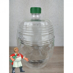 Бутыль "Бариле" (прозрачная), 10 литров